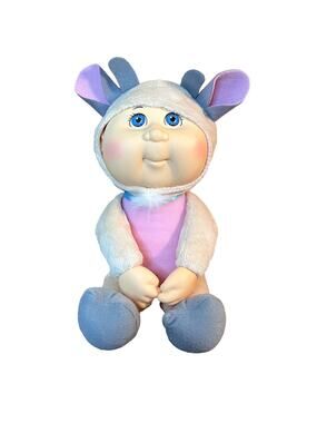 Cabbage Patch Kids CPK Cuties Plush Animal Goat Pink Belly Gray Feet 2019